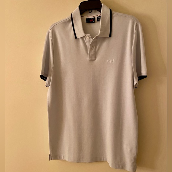 Perry Ellis Grey Men’s Shirt - Picture 1 of 4